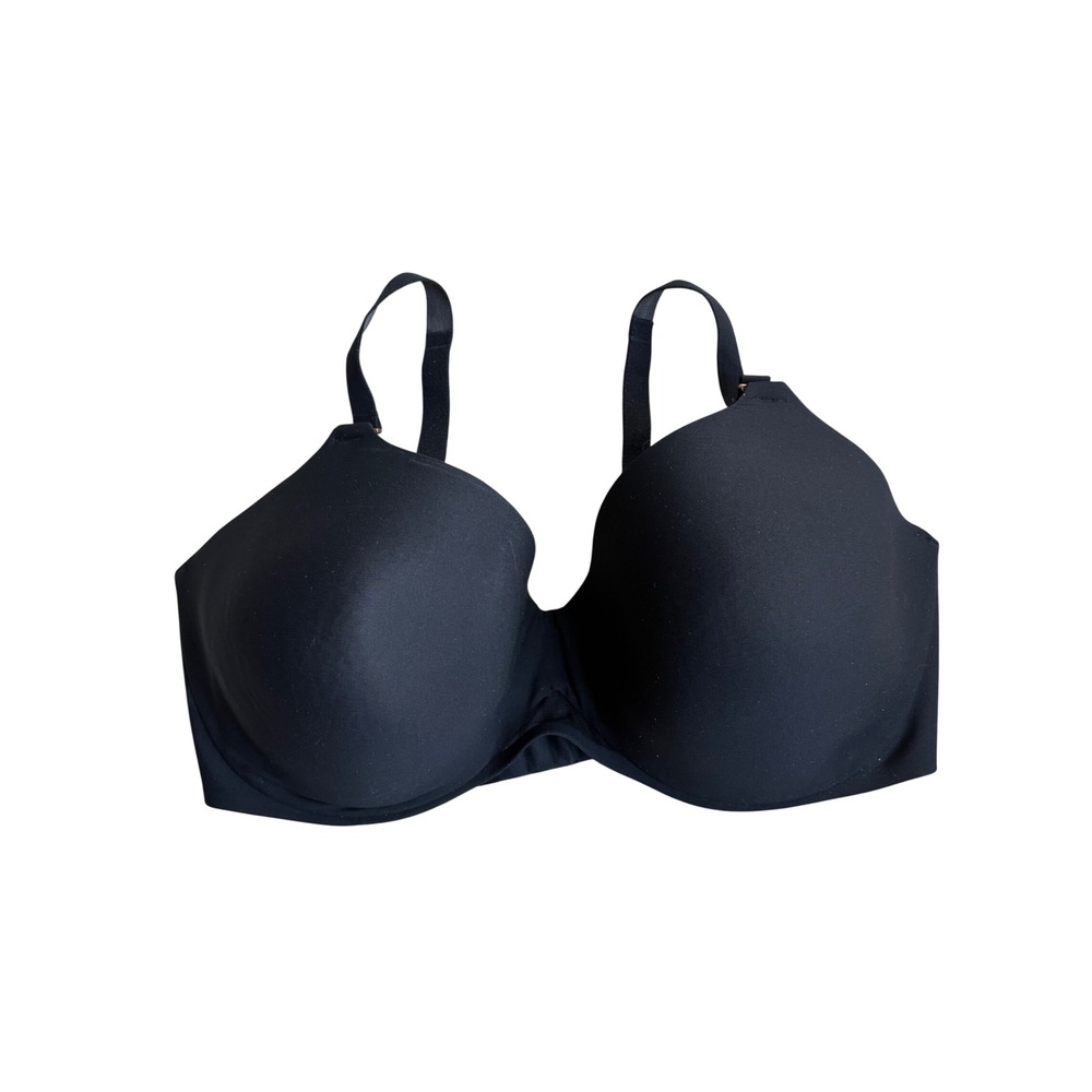 Soma Full Coverage Wireless Smooth‎ Bra Black 40DDD 570149024